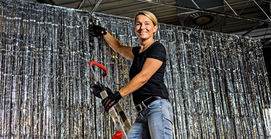 Görner kann auch Frauen einkleiden
