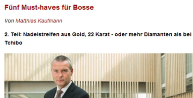 Fünf Must-haves für Bosse